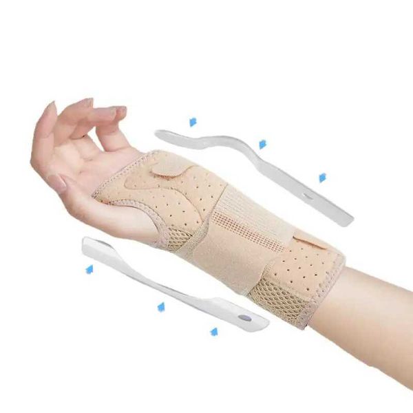 Support de poignet Support de poignet réglable pour canal carpien Protecteur de poignet droit gauche avec attelles Garde-main Bracelet Soulagement de la douleur Sports YQ240131