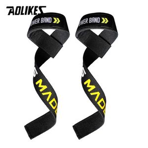 AOLIKES 1 paire de bracelets d'haltérophilie Sport bandes de main d'entraînement professionnel sangles de soutien de poignet enveloppes gardes pour Gym Fitness YQ240131