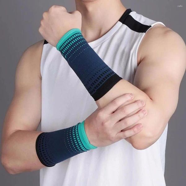 Support du poignet Absorbant Absorbe Sweat Fitness Basketball Bandes en nylon en nylon Compression Protective Sports Proupeau