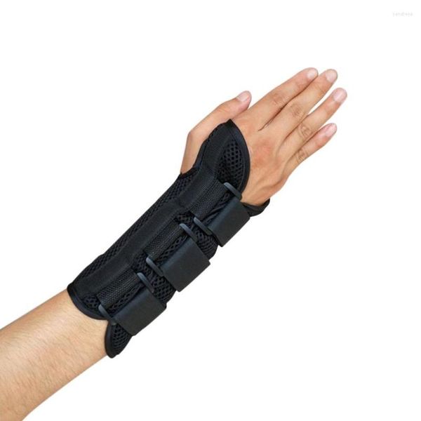 Soporte de muñeca Túnel carpiano Articulación Brace Pad Sprain Antebrazo Férula para protección de correa de banda Segura