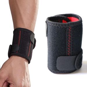 Polsondersteuning Compressieband Guard Protector Verstelbaar Wraps verband met veren voor gym Fitnessgewicht Lifting Sports