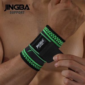 Support de poignet JINGBA SUPPORT nouveau bracelet en Nylon soutien Fitness pansement poignet soutien équipement de protection bracelet hommes Tennis Badminton orthèse YQ240131