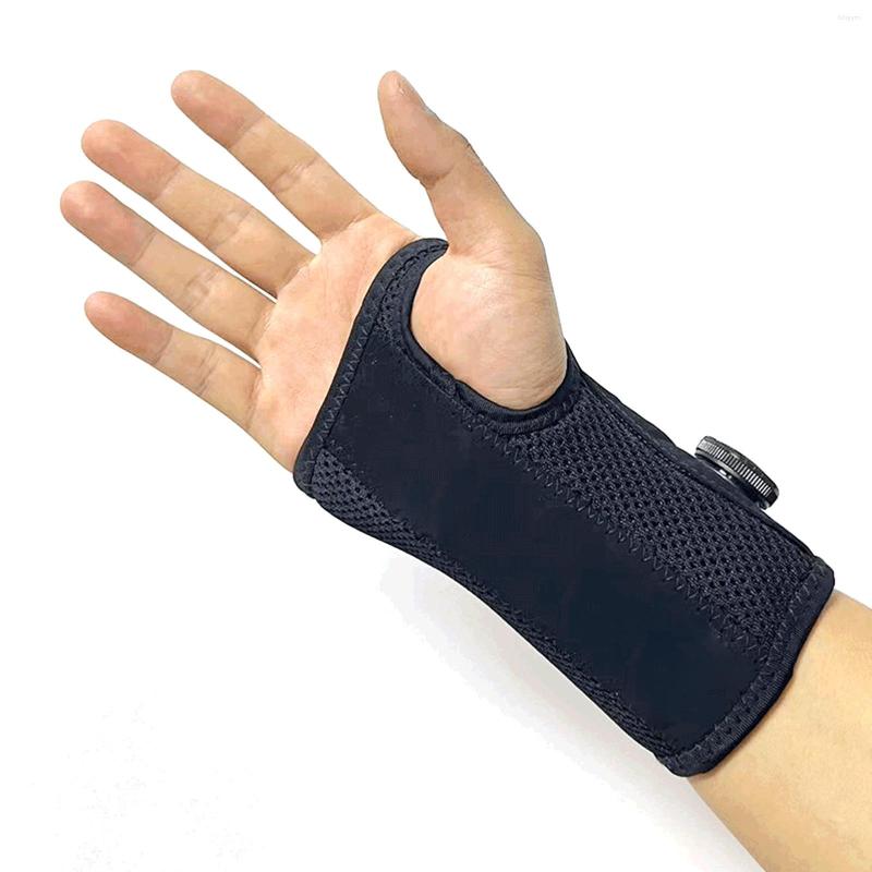 Wrist Support Knob Control Aluminum Plate Brace Soft And Comfortable For During Exercise