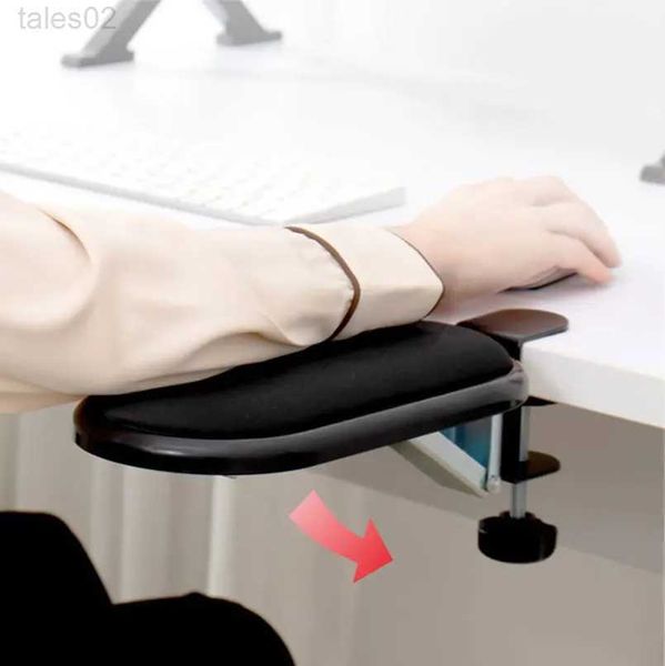 Soporte de muñeca Nueva almohadilla plegable para reposabrazos de computadora Reposamuñecas ajustable para computadora Extensor de escritorio Soporte de brazo ergonómico para oficina Almohadilla para juegos de PC zln231113