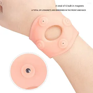 Support du poignet Garde magnétique Soft Sports Safety Elastic Silicone Unisexe Hollow Out Design Houle Exercice