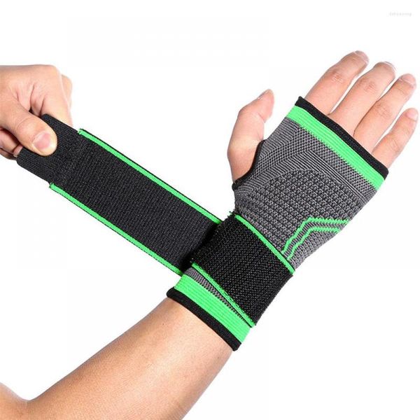 Support de poignet Sport Équipement de protection Boxe Main Wraps Haltérophilie Bandage Basketball Protecteur réglable