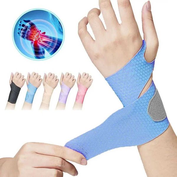 Muñequera Muñequera Alivio del túnel carpiano Soporte de luz Compresión Muñequera Protectores de muñeca para equipo protector de mano derecha izquierda YQ240131