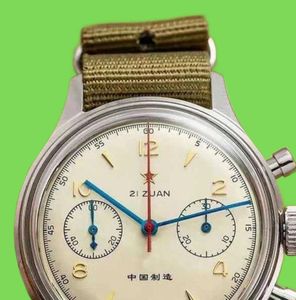 Wrist watch mode 38 mm Seagull 1963 hommes chronographs montres sapphire mécanique ST1901 Mouvement pilote pour hommes