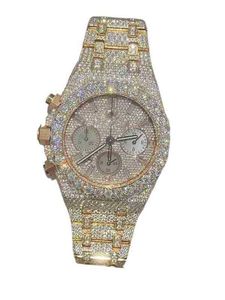 Montre-bracelet de luxe vvs1 pour hommes, bijoux haut de gamme en diamant personnalisé GIA naturel pour 7WIS 170M6 1EKHP