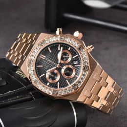 Montres-bracelets pour hommes 2023 nouvelles montres pour hommes tout cadran travail Quartz ap montre de haute qualité haut de gamme marque de luxe chronographe horloge bracelet de montre hommes mode