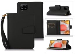 Polsband armband Folio telefoonhoesje voor Samsung S20 Ultra S10 S10E S9 S8 S8 Plus Note20 Note10 Pro Note9 Note8 A71 A51 5G A21S A31 MU9812597