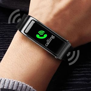 Bracelet bracelet 2 en 1 avec un bracelet Bluetooth compatible pour le tracker de la santé Bracellet de fitness moniteur inhabituel