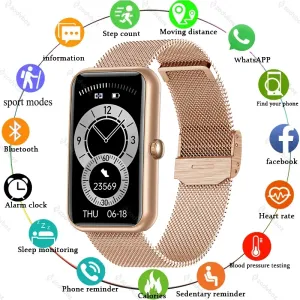 Polsbandjes 2021 Nieuwe Smart Band Watch Fitness Tracker Bracelet Waterdichte smartwatch hartslagmonitor bloed zuurstof voor Huawei Xiaomi