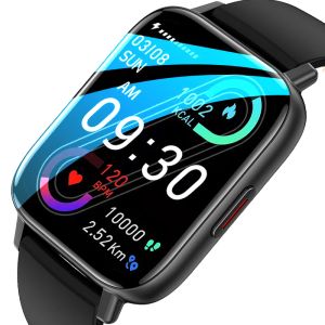 Bracelets 2021 Nouveaux hommes de montre intelligente 1,69 pouce écran Bluetooth Réponse / cadran Appel personnalisé Cadran 24 heures sur la fréquence cardiaque Smartwatch Smartwatch