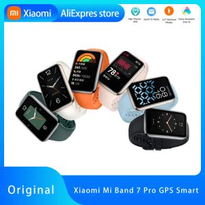 Bracelets 2022 Nouveau Xiaomi Mi Band 7 Pro GPS Smart Bracelet 1,64 