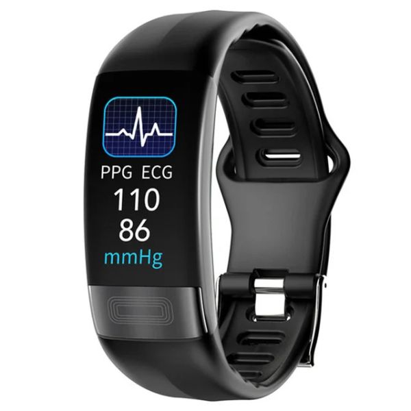 Bracelets 2023 Nouveau Smartband P11 plus ECG Smart Band Watch Heart Monitor PPG Bracelet Pression artérielle étanche pour le bracelet pour Xiaomi