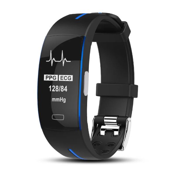Bracelets ataliqi bracelet intelligent pression artérielle ECG + PPG PEDOME SPORTERME SACKET SACKETER Activité de bracelet Tracker de fitness Smartband