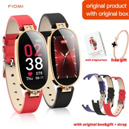 Bracelets B79 Femmes Smart Watch Sport Carelle moniteur de fréquence étanche Fitness Pedomete Girl Bracelet Gift For Girlfriend pour iPhone Xiaomi