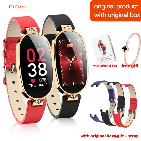 Pulseras B79 Women Smart Watch Sport Heart Rife Monitor impermeable Fitness Pedomete Girl Garlet For Girlfriend para iPhone Xiaomi