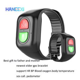 Bracelets Pression artérielle 4G Locator de tracker GPS intelligent