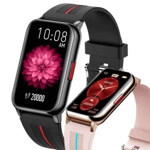 Polsbandjes Chkepz Nieuwe vrouwelijke Smart Band Women Sport Bracelet Heart Rate Tracker Monitor Blooddruk Smart horloges voor iPhone Android iOS