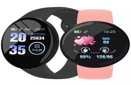 Bracelets Smart Watch D18s Smart Scread 144 Couleurs Cadre de la fréquence d'hypertension Sleep Sleeping Gentoming Sports D18 Smart Watch8299569