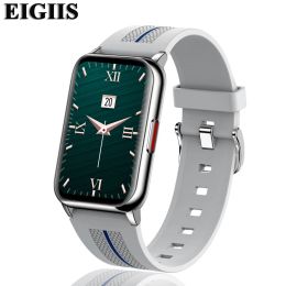 Polsbandjes Eigiis Smart Watch Men 1,57 inch volledig touchscreen bloed zuurstof hartslag slimme band vrouwen voor xiaomi andriod ios huawei telefoon