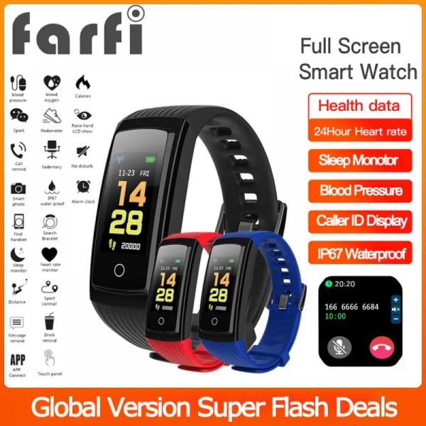 Bracelet intelligent Smart Farfi Bracelet Smart 0,96 pouces TFT TFT