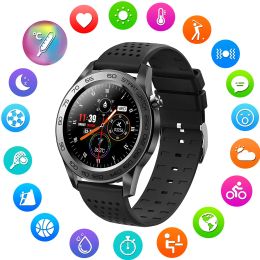 Polsbandjes voor OPPO Vind X3 Pro A72 A15 A53 A93 A54 A9 2020 A8 Sports Smart Watch GPS Fitness Tracker Smart Bracelet Temperatuur Smartwatch
