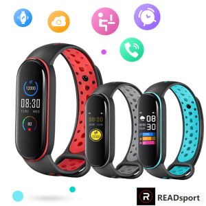 Polsbandjes M6Pro Smart Band Men Women kijken Hartslagmonitor Blooddruk Slaapmonitor Stappenteller Slimme armband voor Android iOS