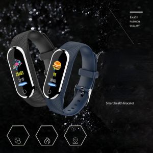 Pulseras M8 Smart Smart Digital Watch Stracelet para hombres Mujeres con monitoreo de frecuencia cardíaca Correr en el podómetro Calorie Counter Story Sport Tracker