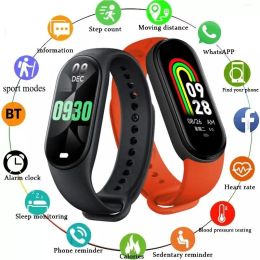 Polsbandjes M8 smartwatch voor Xiaomi Band M8 M7 M7 Smart Bracelet Silicone Sport Watch M6 M7 M8 Smart Bracelet Sport Fitness voor Android IOS