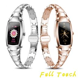 Polsbandjes Nieuwe H8 H8Pro Smart Watch Bracelet Hartslag Hartslag Blooddruk Bandteller Waterdichte Fitness Activiteit Tracker Women Smartwatch