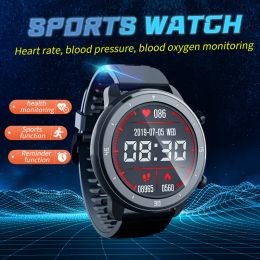 Polsbandjes Nieuwe Smart Watchheart Rate Blood Oxygen Waterdichte Bluetooth Call Watch Health Monitoring Sport Bracelet voor iPhone Huawei Xiaomi
