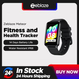 Bracelets New Zeblaze Meteor Fitness and Wellness Tracker grand écran couleur avec fréquence cardiaque SPO2 et plus de 14 jours de batterie IP68 imperméable