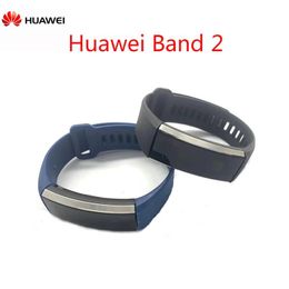 Polsbandjes Originele Huawei Band 2 B19 Smart Bluetooth Tracker Armband Zwemmen Polsband Hartslagmeting Push Bericht Waterdicht