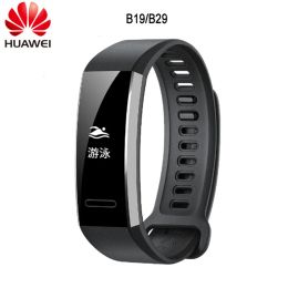 Bracelets originaux Huawei Band 2 Pro B29 B19 Smart-bracelet Smart Fitness Fitness 50m Swim imperméable Bluetooth Oled Sport Band