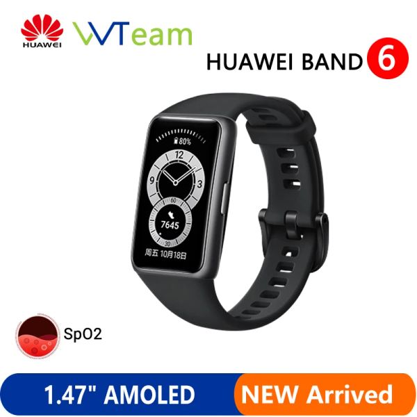 Bracelets originaux Huawei Band 6 Smartband Blood Oxygène 1,47 