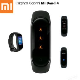 Bracelets originaux Xiaomi Mijia Band 4 Smart Bluetooth 5.0 bracelet de fitness AMOLED Color Screen Music Ai Care