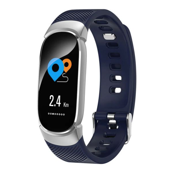 Pulseras PEDOMENTO SMART SMART PEDOMÍamos Monitor de presión arterial Ayunta impermeable Actividad del sueño Sport Smart Band Bracelet