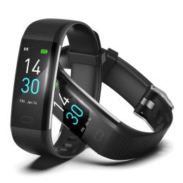 Bracelets Runmifit S5 Moniteur de température corporelle intelligente bande de bracelet intelligente Smart Rate Respiration Hustrand Respiration Rate Smart Bracelet