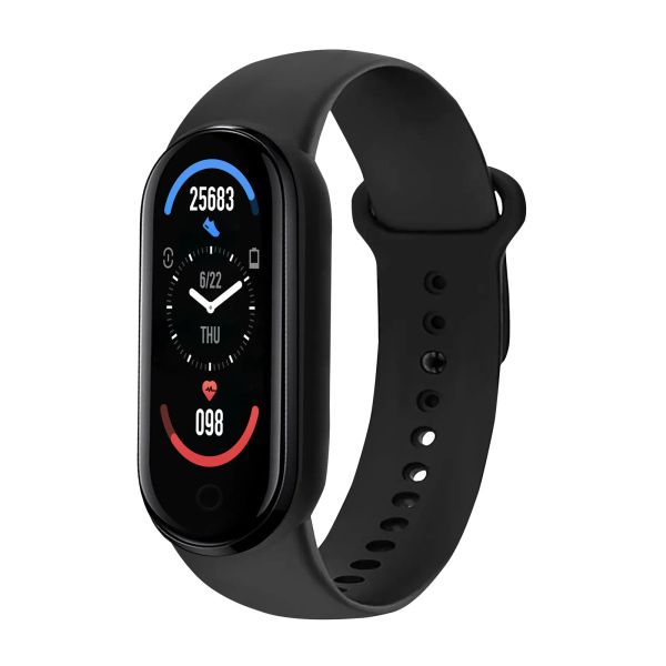 Bracelet intelligent de bracelets pour Huawei Xiaomi Honor Xiao Mi Xaomi Xiomi Band Sport Support 4 5 6 Moniteur de pression artérielle Affichage coloré