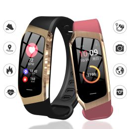 Polsbandjes Smart Watches Bracelet for Women Men Men Sports Tracker Fitness IP67 Waterdichte smartwatches Blooddrukmonitor PK M3 smartwatch