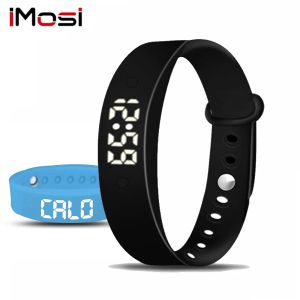 Bracelets Smart Wristban W5U Bracelet Smart Pidomètre Calorie Time Afficher Smart Fitness Tracker Smart Watch