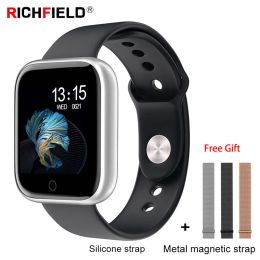 Bracelets T80 T80S Smart Diad Calan personnalisé de la pression artérielle de surveillance de la température corporelle Rappel Smartband Smartwatch Android iOS Watch