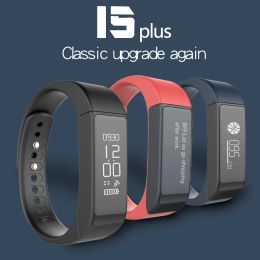 Pulseras TEzer Original I5 Plus Sports Smart Wnist Bracelet Bluetooth Compatible Tracker Passometer Alarma de monitor de sueño