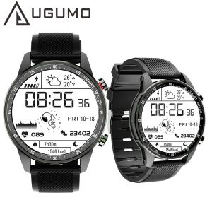 Bracelets UGUMO 2022 Nouvelle montre intelligente IP68 Smartwatch imperméable BT APPEL Réponse Température du moniteur de fréquence cardiaque