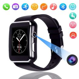 Bracelets x6 Smart Sports Bracelet Curbed Screen Bluetooth Smart Watch Bracelet Phone Mate pour Samsung / iPhone / Android / iOS