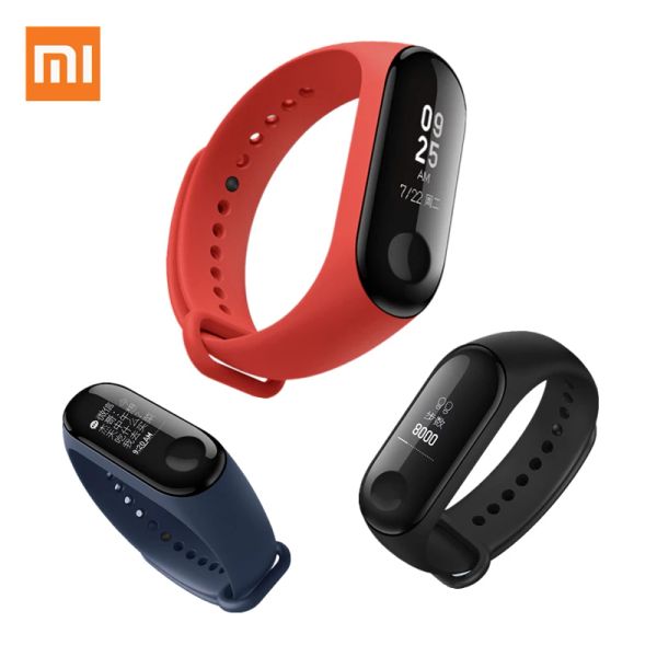 Bracelets xiaomi mi-bande 3 bracelet intelligent miband 3 bracelet horlo