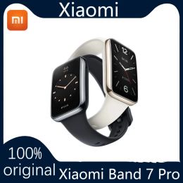 Bracelets Xiaomi Mi Band 7 Pro Smart Bracelet 7 Pro Miband 7 Pro Blood Oxygen Fitness Traker Bluetooth Imperproof Smart Band